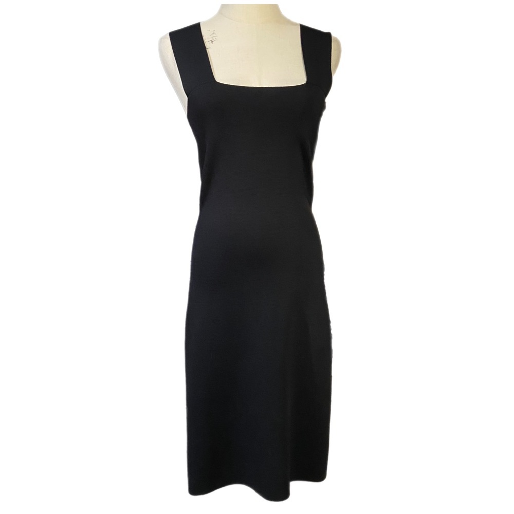 House of Harlow 1960 Black Knit midi dress NWT